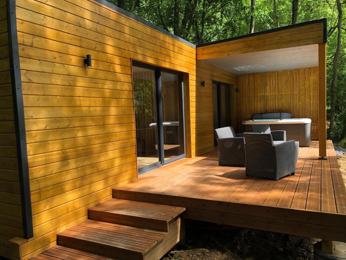 Sevignacq Les Cabanes Du Lac - Spa - Petit Dejeune - Cabane Du Frene & Cabane Du Chene Premium מראה חיצוני תמונה