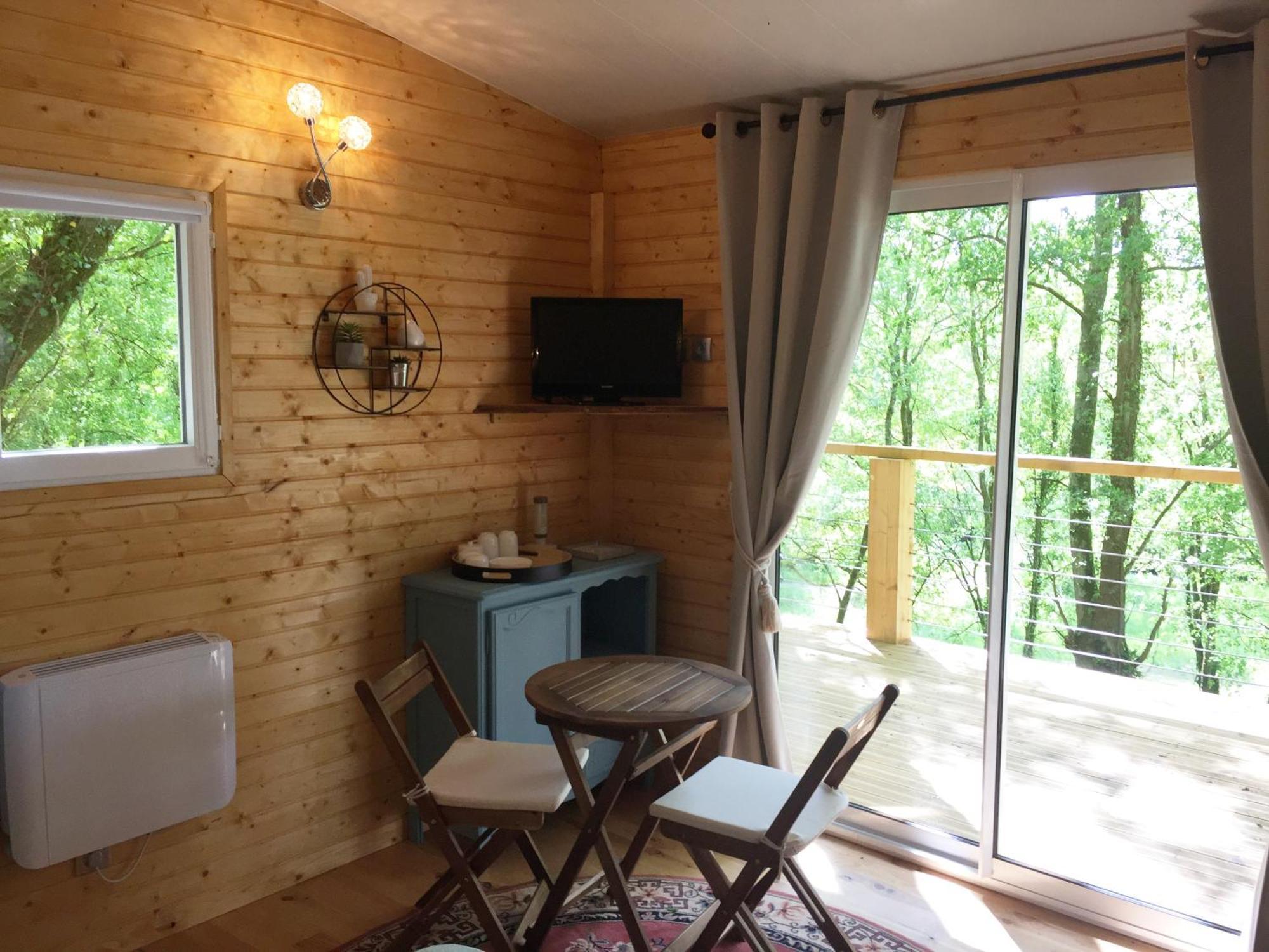Sevignacq Les Cabanes Du Lac - Spa - Petit Dejeune - Cabane Du Frene & Cabane Du Chene Premium מראה חיצוני תמונה